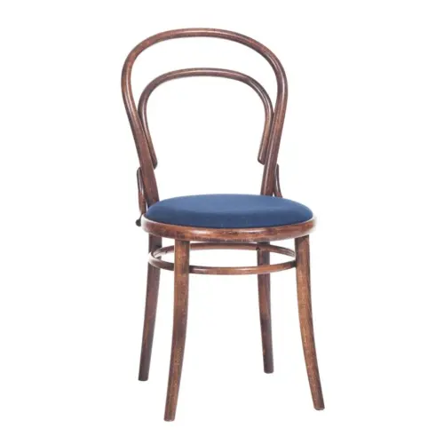 14 dining chair bent wood upholstery seat 01